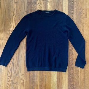 Zara navy sweater